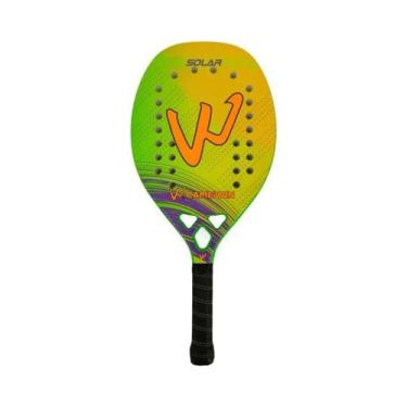 Imagem de Raquete De Beach Tennis Em Fibra De Carbono Com Bolsa Protetora Alta Q