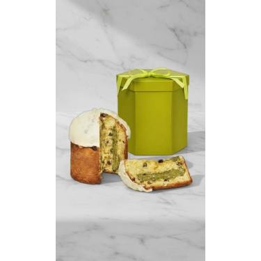 Imagem de Panettone Recheado Brigadeiro Pistache 1kg - Congratulations Store