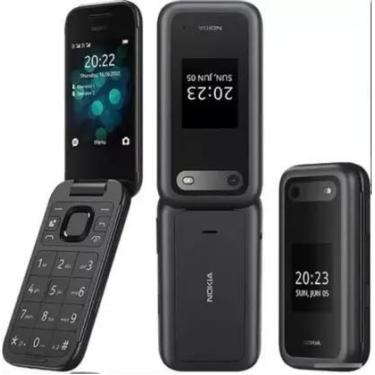 Imagem de Celular Nokia Flip Rede 4G Rádio, Dupla Tela, Perfeito P Idosos