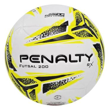 Imagem de Bola de Futsal Penalty RX 200 XXIII CBFS, Branca, Amarela e Preta, RX 200