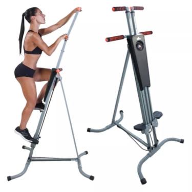 Imagem de Simulador de Escalada e Caminhada 2 em 1 Climber Elíptico Multifuncional Articulado Bivolt