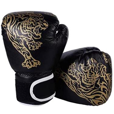 Imagem de Fancyes s de para crianças treinando pancadas Kickboxing boxeo en tailandia thai júnior para crianças, preto 38x23cm