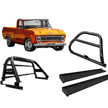 Imagem de Kit quebra mato+Estribo ORIGINA+Sant Antonio Duplo D10 Preto