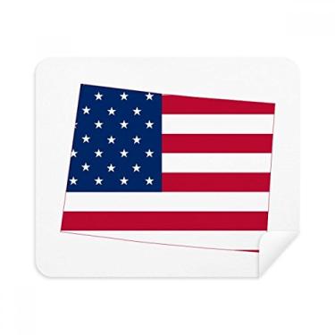 Imagem de Pano de limpeza de tela Colorado America Map Stars Stripes Flag 2 peças de tecido de camurça