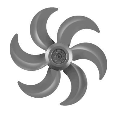 Imagem de Hélice Ventilador Mondial Power Turbo 40Cm 6 Pás Preta