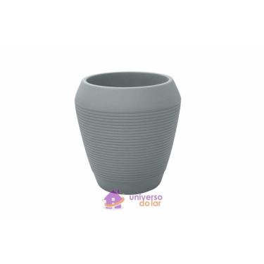 Imagem de Vaso Egípcio Tramontina em Polietileno Cimento 41 cm Tramontina