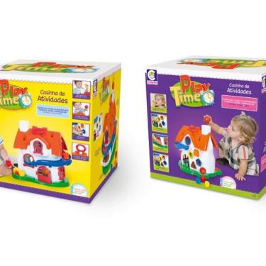Imagem de Casinha de Atividades Divertida Play Time Cotiplas 1998