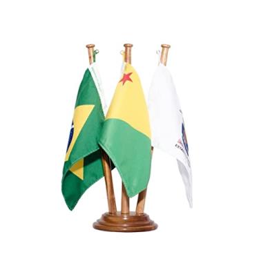 Imagem de Bandeira De Mesa Brasil Acre Rio Branco