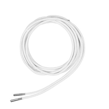 Imagem de Cadarços de bota Paracord - Variedade de cores - 182 cm, Branco, 72"