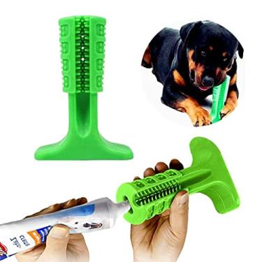 Imagem de Brinquedo Mordedor pet grande porte, com dispenser para shampoo (verde)