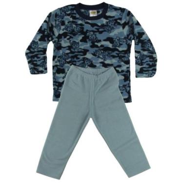 Imagem de Pijama Soft Infantil Masculino Camuflado Have Fun 25548