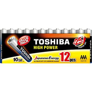 Imagem de PILHA ALCALINA AAA TOSHIBA LR03GCP C/12