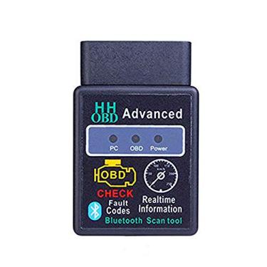 Imagem de MeiBoAll OBD2 Bluetooth ELM327, Varredor de diagnóstico de motor automotivo universal, Ferramenta de varredura HH OBDII, Protocolos OBDII em conformidade com veículos testador de diagnóstico de falhas, scanner de interface de ônibus de carro para telefone e PC