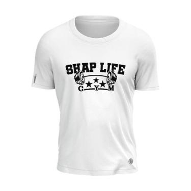 Imagem de Camiseta Gym Academia Halter Dumble Star Shap Life Algodão