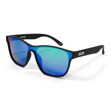 Imagem de Óculos de Sol Hupi Major Preto - Lente Verde Espelhado