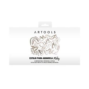Imagem de Estojo Personalizável para Pastilha Aquarela Artools Matiz 24 Cores