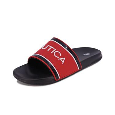 Imagem de Nautica Men's Athletic Slide Comfort Sandal-Cortlan-Red-9