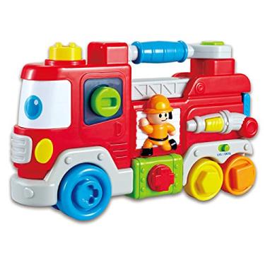 Imagem de Carrinho de Bombeiro Multicolor Zoop Toys