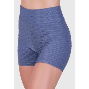 Imagem de Bermuda Fitness Cós Alto St Madame Roxa-Feminino