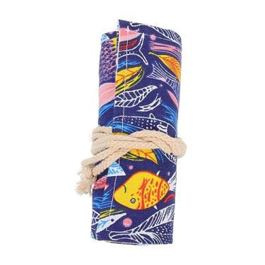 Imagem de Sewroro Saco De Armazenamento De Lápis De Rolo Lápis A Granel Para Canetas Estojo De Lápis De Viagem Colorido Estojo De Lápis Estojo De Lápis De Desenho A Granel Estojo De Caneta Marcador