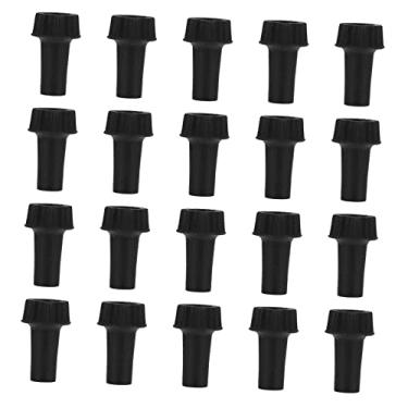 Imagem de Uonlytech 20Pcs Lâmpadas De Luz Preta Ventilador Lâmpada Ventilador De Teto Soquete Tomada De Luz Soquete Botão Peças Da Lâmpada Para Fazer Lâmpadas Substituição De Botões De Lâmpada Botões