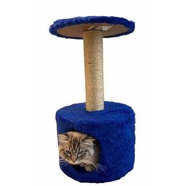 Imagem de Arranhador De Gato Toca Grande Premium (Azul)