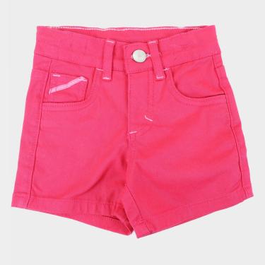 Imagem de Shorts Infantil Malwee Básico Feminino-Feminino