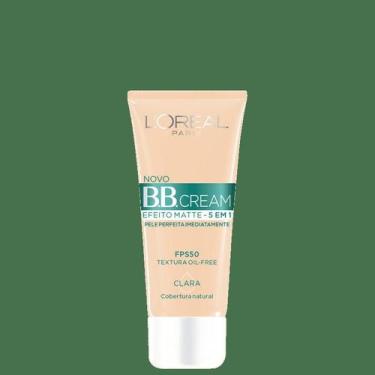 BB Cream L'oréal Paris Efeito Matte 5 Em 1 Fps50 30ml - Loreal - BB Cream -  Magazine Luiza