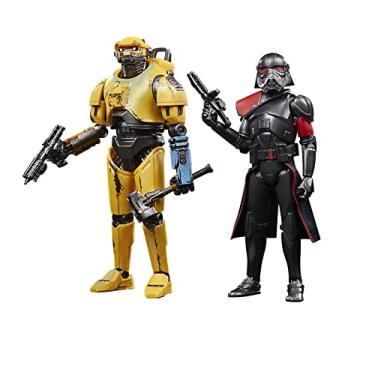 Imagem de Star Wars The Black Series NED-B & Purge Trooper, Star Wars: OBI-Wan Kenobi bonecos colecionáveis de 15 cm carbonizados, pacote com 2, idades a partir de 4 anos (exclusivo da Amazon)