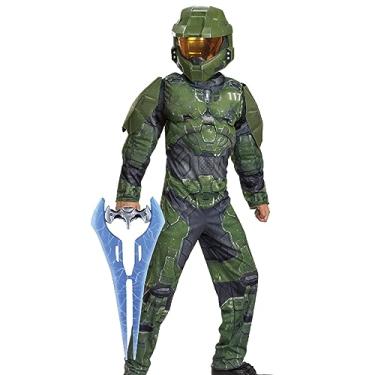 Imagem de Disguise Master Chief Costume Large Costume with Halo Energy Sword Accessory