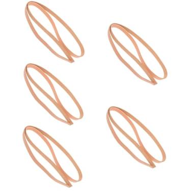 Imagem de TEHAUX Pulseiras 5 Unidades derma Artesanato em couro Cordão de couro pulseira joias principal trabalhos manuais cordão de colar corda Coleira Material De Bricolage