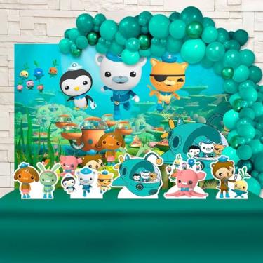 Imagem de Kit Decoração Festa de Aniversário Infantil Octonautass