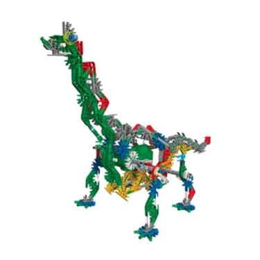 Imagem de Blocos de Montar Dinossauro Brontossauro com Motor 282 Peças, Robotix