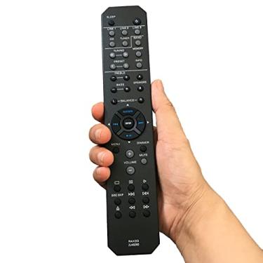 Imagem de Controle remoto de substituição RAX33 ZU49260 compatível com receptor de áudio/vídeo Yamaha R-S202, R-S202BL