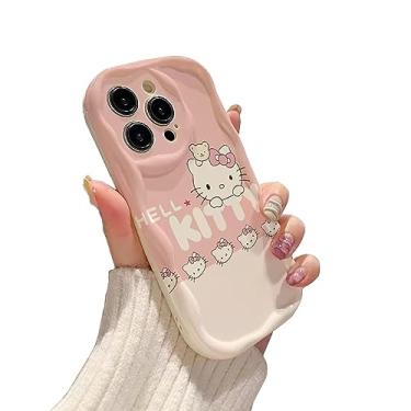 Imagem de Cartoon Case for iPhone SE 2022/2020/7/8 Case, Cute Funny Kawaii Kitty Cat Animal Character Phone Case 3D Cover Silicone Phone Case for Kids Girls and Womens