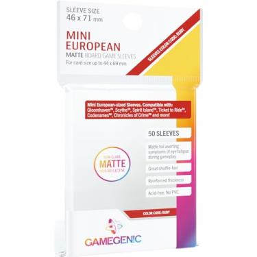 Imagem de Galápagos, Gamegenic: Matte Mini European-Sized Boardgame Sleeves, Acessório