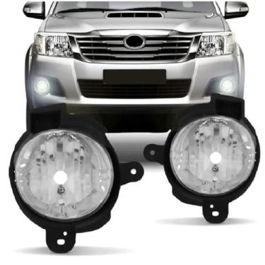 Imagem de Par Farol De Milha Pick Up Hilux Srv 2012 2013 2014 2015
