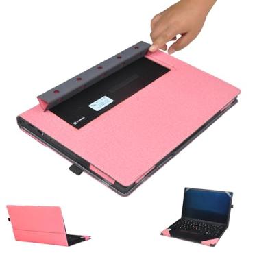 Imagem de XJchen Capa protetora para laptop compatível com HP Envy x360 2 em 1 14-fc0000 14-fa0000 14-eu0000 e ThinkPad X1 Carbon Gen 12 Zenbook 14 OLED UX3402 UM3402 Q409ZA UX3405MA Capa protetora (rosa)