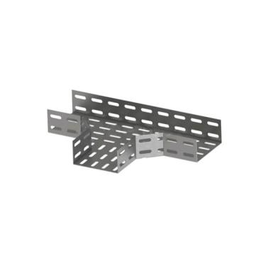 Imagem de Te Horizontal Galvanizada Perfurado 90° - Inecel 50x50mm
