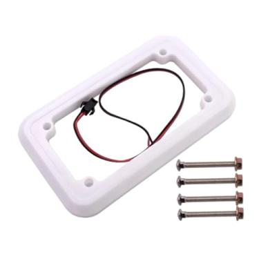 Imagem de Fancyes Painel decorativo do quadro do aceitador de moedas do diodo emissor de luz 11.5x8.8cm fácil de instalar fontes brancas do jogo da arcada da