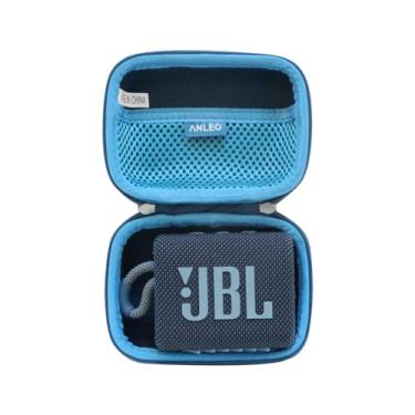 Imagem de Anleo Capa rígida de viagem para alto-falante Bluetooth portátil JBL Go 3/Go 4 (azul)