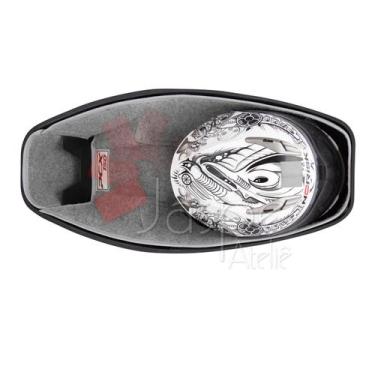 Imagem de Forração Honda Pcx 150 Acessório Forro Baú 16 18 Cinza - Jaspe Ateliê,