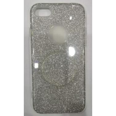 Imagem de Capa Capinha para iphone 7 iphone 8 tela 4.7 Glitter Brilhante Diversa