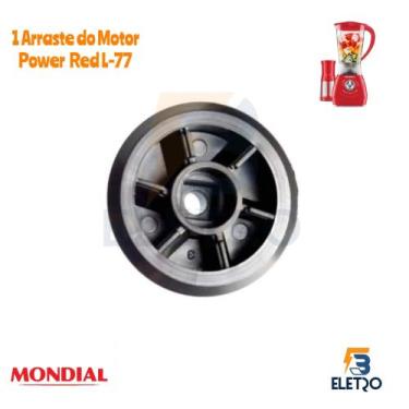 Imagem de Arraste do Motor para Liquidificador Mondial Power Red L-77