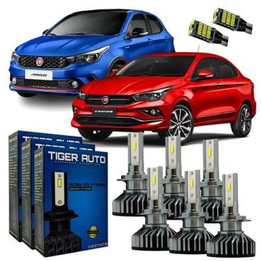 Imagem de Kit Lâmpadas X-Treme Canceller 6200K Fiat Argo e Cronos - Tiger Auto