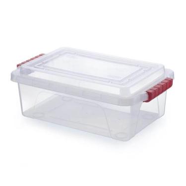 Imagem de Caixa Organizadora Média 6L com Trava - NITRON, U