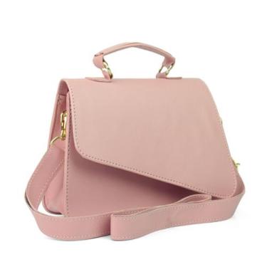 Imagem de Bolsa Pequena Porta Documentos Transversal - SapatoWay, Rose