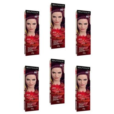 Imagem de Beauty Color Tintura 76.44 RUIVO ABSOLUTO TESTE 45gr (06 Unidades) Cor
