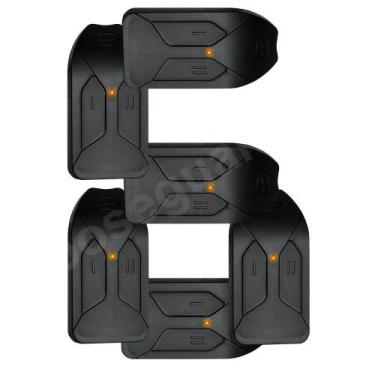 Imagem de Kit 6x Controle Remoto Ppa Tok 433mhz Dupla Tecnologia Portão Eletrôni