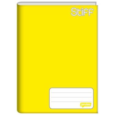 Imagem de Caderno Brochura 1/4 Stiff Amarelo 48 Folhas Jandaia